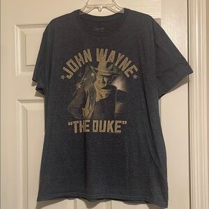 John Wayne 'The Duke' Graphic T-Shirt - Black